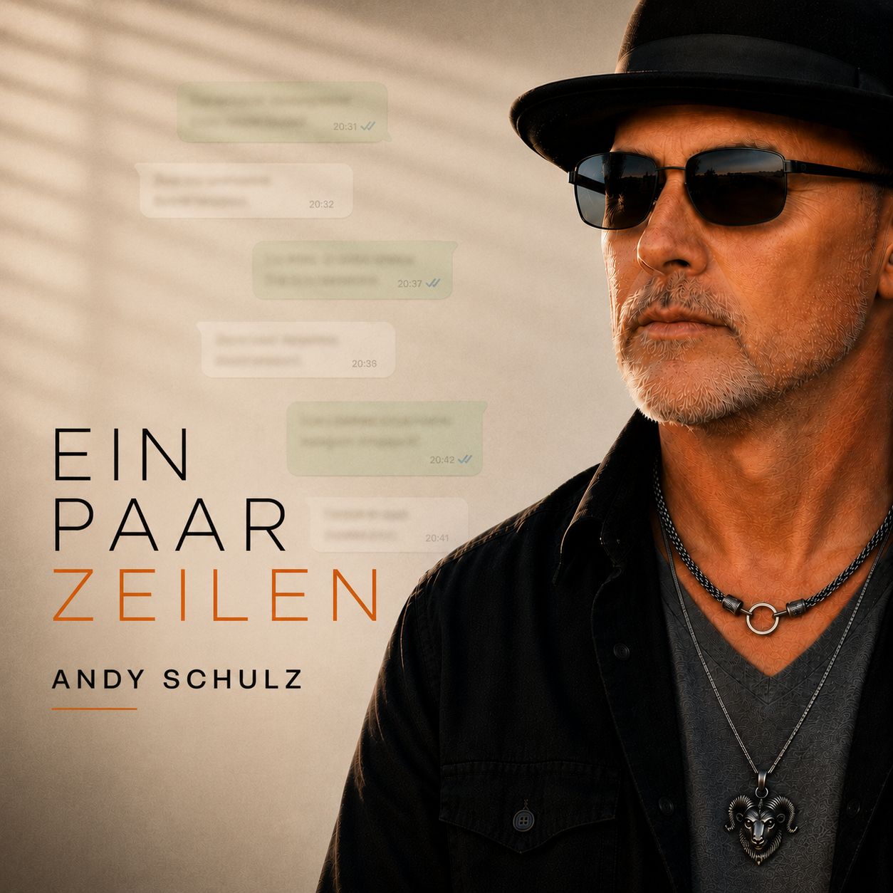 Cover der Single Ein paar Zeilen von Andy Schulz